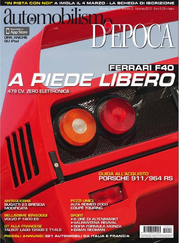 Журнал Automobilismo D'Epoca 02.2012